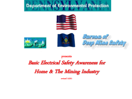 presents Basic Electrical Safety Awareness for Home