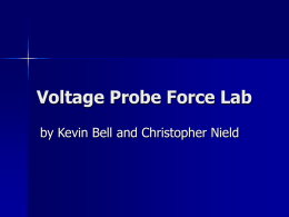 Voltage Probe Force Lab