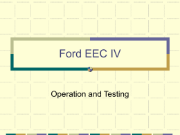 Ford EEC IV - T.I. Performance