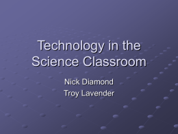 Technology in the Science Classroom