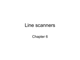 Line scanners - University of New England