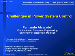 Interdependencies In Networks by Professor Fernando