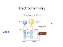 Electrochemistry - Whitman