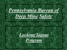 lockoutprogram - Pennsylvania`s Enterprise Portal