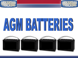 1-15-09 AGM Batteries Presentation