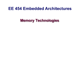 EE454 Embedded Architectures