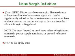 Noise Margin
