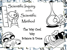 A Process of Inquiry