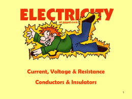 c,v, r and conductors insulators