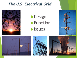The US Electrical Grid - Montana State University