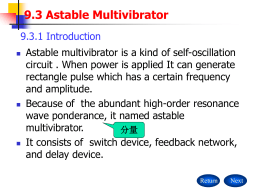 9.3 Astable Multivibrator