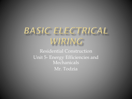 Unit 5 Basic Electrical and wiring