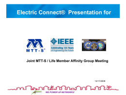 we power up networks - IEEE New Hampshire Section