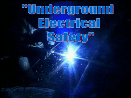 Underground Electrical Safety