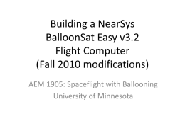 Building a Verhage BSE flight computer