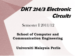 DMT 231/3 Electronic II