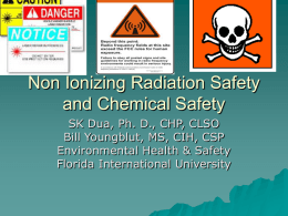 laser-Non ionizing R.. - Florida International University