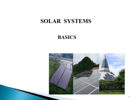 Solar Systems - East Glenville Fire Department
