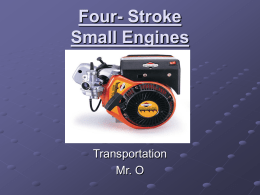 Four- Stroke Small Engines
