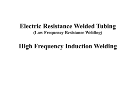 High Frequency Induction Welding