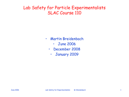 R&D Lab Safety for Physicists