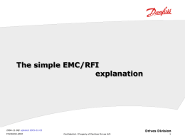 Finn Jonasson`s simple EMC/RFI explanation