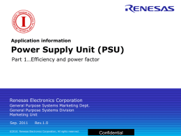 PSU_Part1_EfficiencyPowerFactor - Renesas e