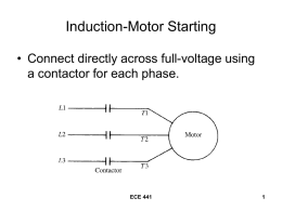 Induction-Motor Starting