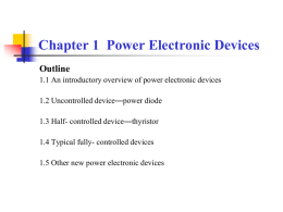 1.1 An introductory overview of power electronic