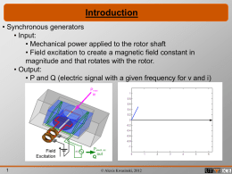 Microgrids operation and control