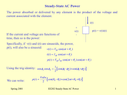 Chapter 9 - AC Power (PowerPoint Format)