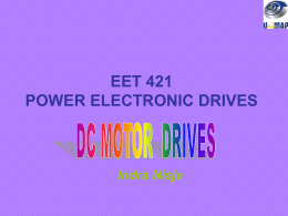 DC Motor Drive Updated