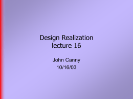 Lecture 16