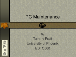 PC Maintenance