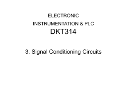 electronic instrumentation & plc dkt314