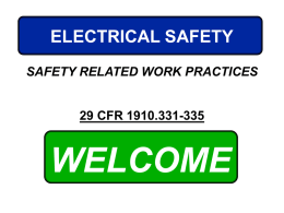 Electrical Safety - the Mining Quiz List
