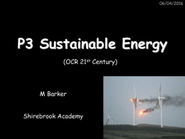 P3 Sustainable Energy