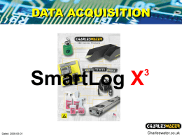 SmartLog X 3 - Charleswater
