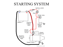 starting system