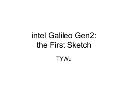 intel Galileo Gen2