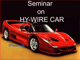 Hydrogen Wire Car