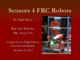 Sensors_4_FRC_Robots - Photo Files