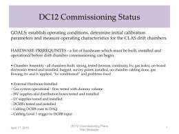 dc12-commissioning