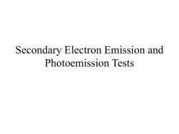 Secondary-Electron-Emission-and-Photoemission