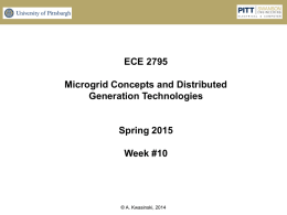 DC microgrids (droop control)