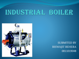 INSTRUMENTATION AND CONTROL USED IN BOILER PLANT