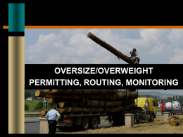 Permitting, Routing and Monitoring