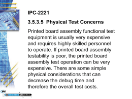 IPC-2221 3.5.3.5 Physical Test Concerns