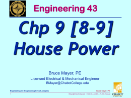 Engineering 43 Chp 9