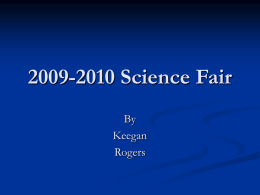 2009-2010 Science Fair